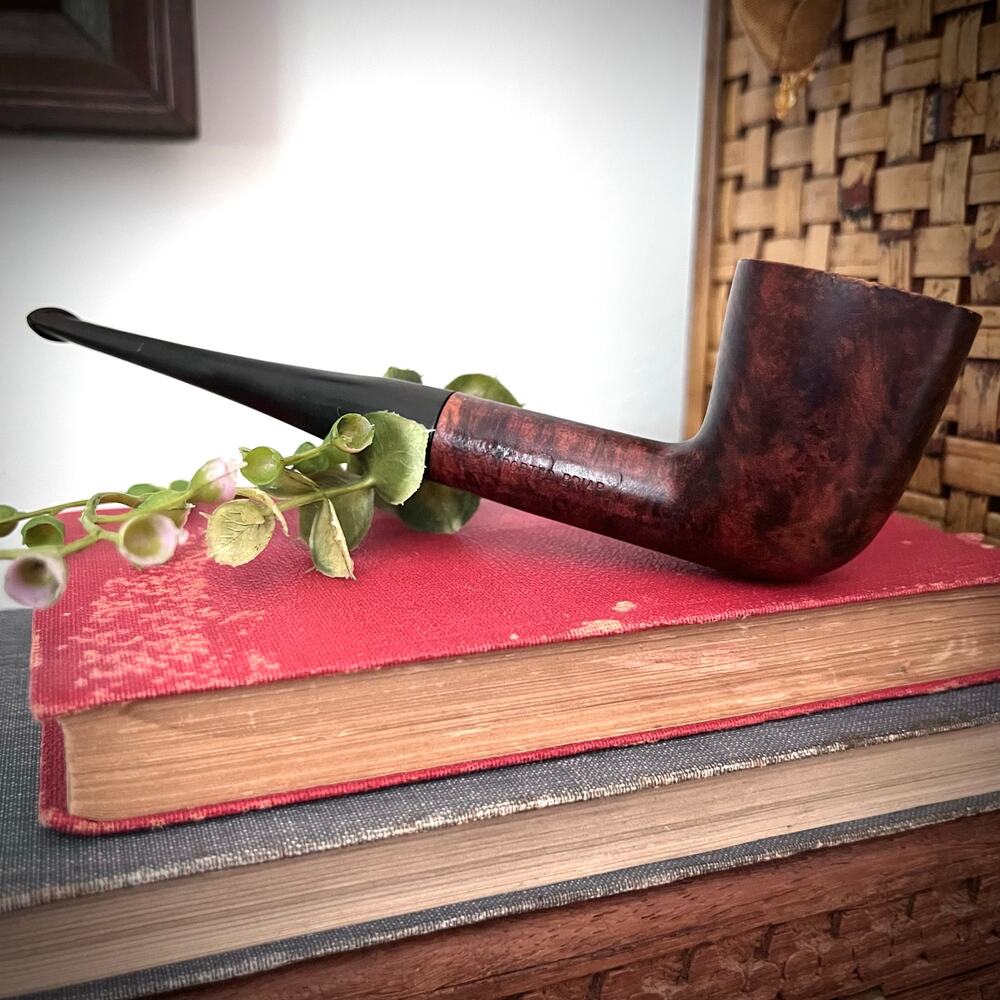 Vintage Dr. Grabow Briar Tobacco Pipe Billiard Academia Grandpa Library Decor